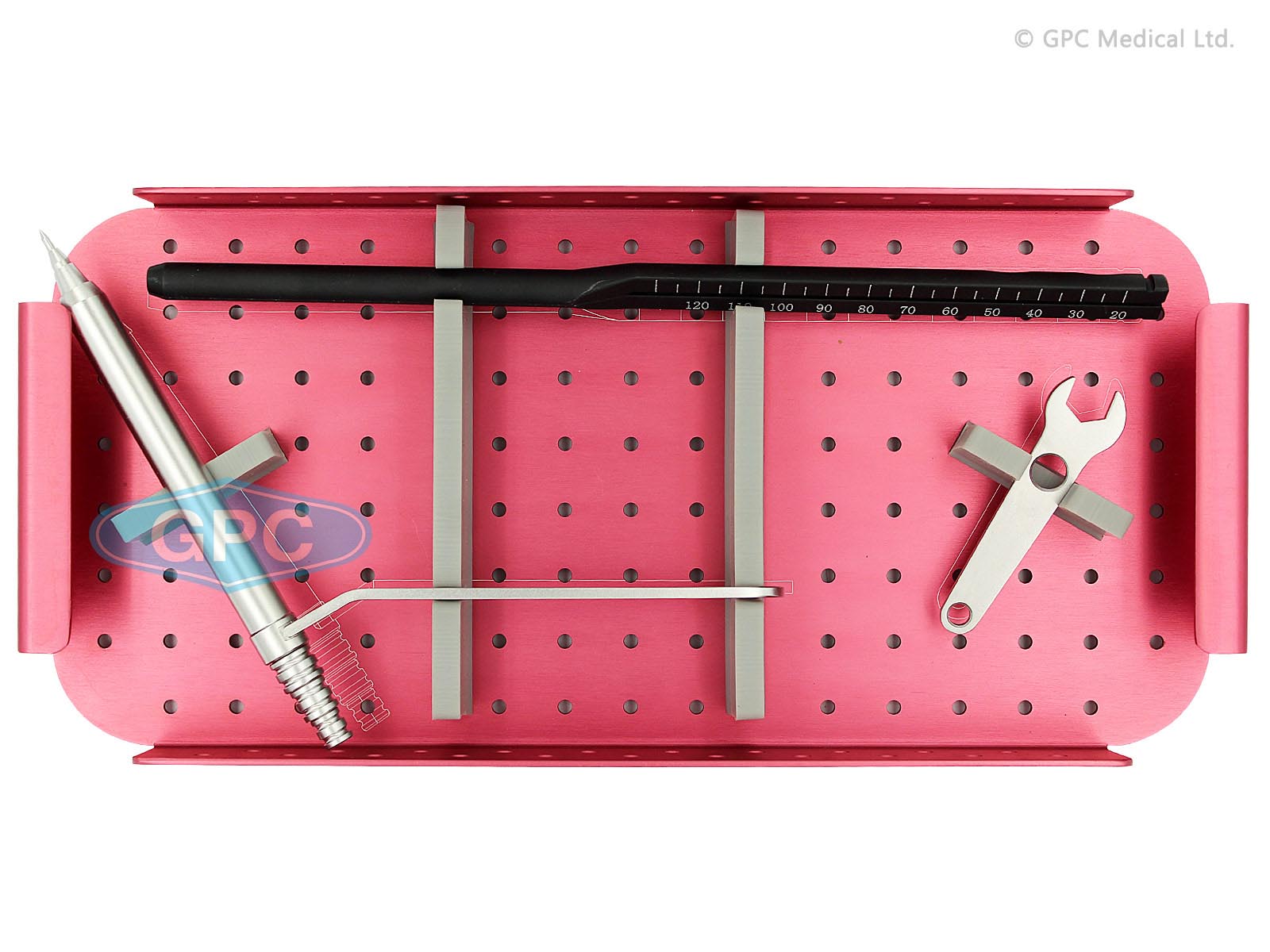 Juego de Instrumentos para tornillos canulados de  6,5 mm - superior