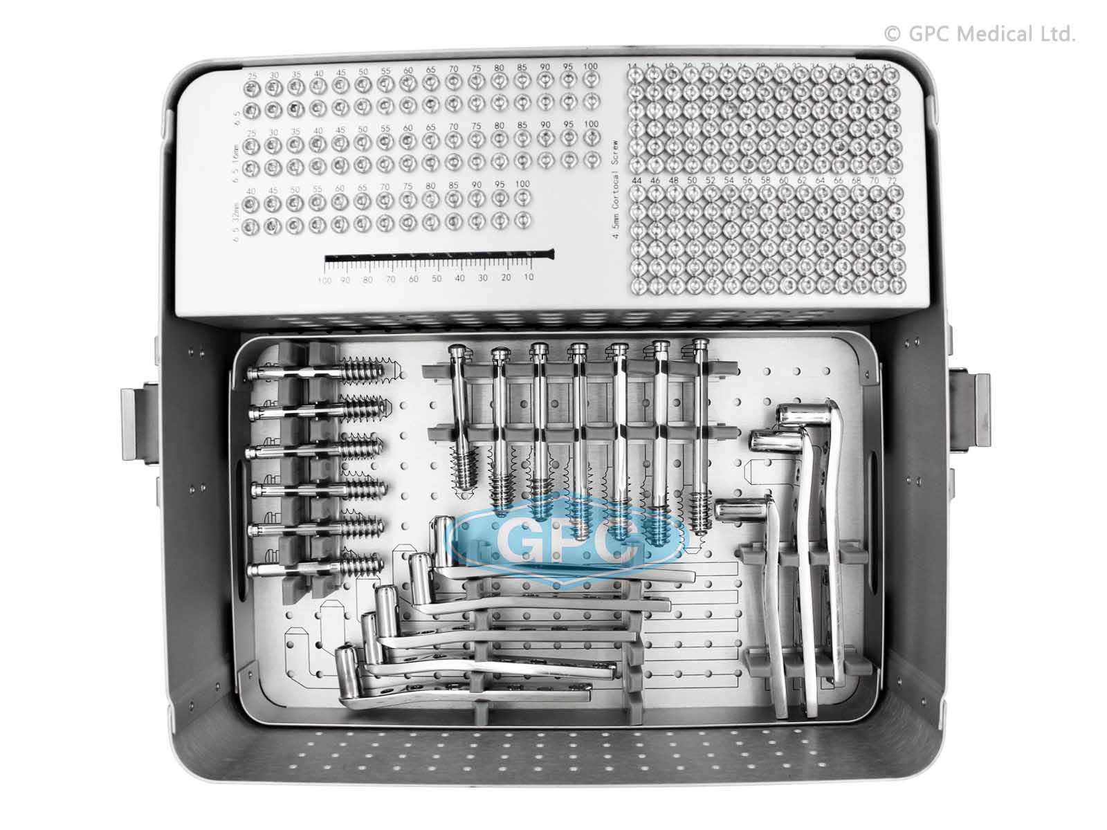 Juego de Placas DHS/DCS para Implantes