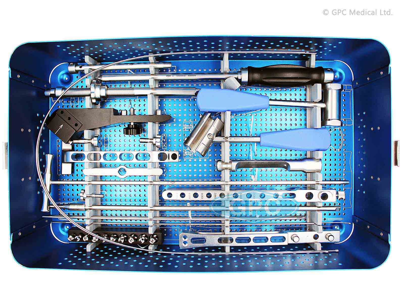 Juego de instrumentos para intra<em>HEAL</em> para clavo proximal femoral, avanzado 